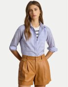 Lauren Ralph Lauren Риза 200940254002 Светлосиньо Straight Fit