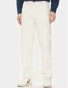 Lee Дънки Oscar 112364188 Бял Tapered Fit