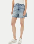 Lee Дънкови шорти Stella 112363786 Wide Leg