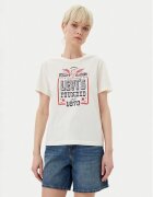 Levi's Тишърт A8802-0041 Бял Standard Fit