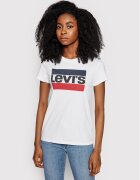 Levi's Тишърт The Perfect Graphic Tee 17369-0297 Бял Regular Fit