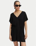 Liu Jo Beachwear Плажна рокля VA5164 JS360 Черен Relaxed Fit
