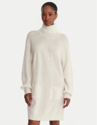 Liu Jo Плетена рокля MF5063 MS009 Екрю Regular Fit