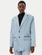 Liu Jo Сако UA5210 D4854 Светлосиньо Relaxed Fit