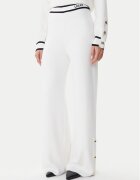 Liu Jo Sport Плетени панталони TF5252 MS59L Екрю Regular Fit