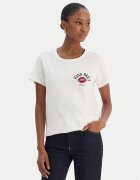 Liu Jo Sport Тишърт TF5275 JS923 Екрю Regular Fit