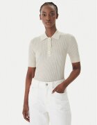 Liu Jo Тениска с яка и копчета WA6285 MS46J Светлосиньо Slim Fit