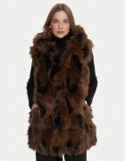 Lola casademunt Кожено палто LF2501008 Regular Fit