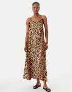 Lola casademunt Лятна рокля LS2616004 Бежов Relaxed Fit