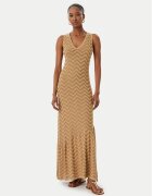 Lola casademunt Плетена рокля MS2616040 Slim Fit
