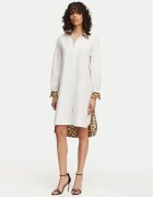 Lola casademunt Рокля тип риза LS2615118 Екрю Loose Fit