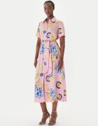 Lola casademunt Рокля тип риза LS2616088 Regular Fit