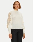 Luisa Spagnoli Пуловер Minucias 58569 Екрю Regular Fit