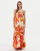 Maaji Лятна рокля Jungle Palm Lavinia PT2707CLD001 Оранжев Regular Fit
