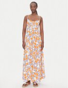 Maaji Лятна рокля Western Orange Flower Sia PT2748CLD001 Regular Fit