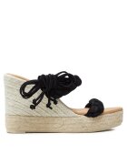 Manebi Еспадрили Hamptons Two Braided Bands Wedge Espadrilles M 1.1 WE