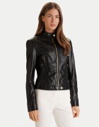 Marciano Guess Кожено яке 6RGL09 7133A Черен Regular Fit