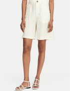Marella Шорти от плат Adorni 2615141032 Екрю Regular Fit