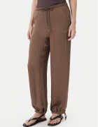 Marella Текстилни панталони Bronzo 2613131085 Relaxed Fit