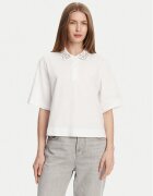Marella Тениска с яка и копчета Gonzaga 2513951014 Relaxed Fit