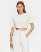 Max Mara Leisure Тишърт 2516941098650 Екрю Regular Fit