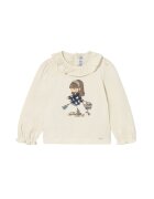 Mayoral Блуза 2076 Екрю Regular Fit