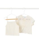Mayoral Блуза 3015 Бежов Regular Fit