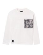 Mayoral Блуза 7009 Бял Regular Fit