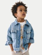 Mayoral Дънково яке 3439 Син Regular Fit