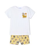 Mayoral Детски комплект 3601 Жълт Regular Fit