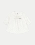 Mayoral Елегантна рокля 2804 Екрю Regular Fit
