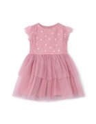 Mayoral Елегантна рокля 3914 Розов Regular Fit