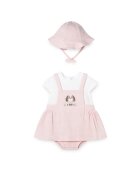 Mayoral Ежедневна рокля 1631 Розов Regular Fit