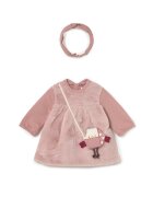 Mayoral Ежедневна рокля 2823 Розов Regular Fit