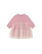 Mayoral Ежедневна рокля 2824 Розов Regular Fit