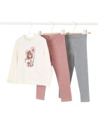 Mayoral Комплект 2 чифта клинове и блузка 4724 Цветен Slim Fit