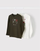 Mayoral Комплект блузи 4020 Цветен Regular Fit