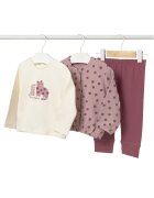 Mayoral Комплект суитшърт блуза и клин 2743 Розов Regular Fit