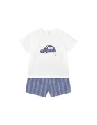 Mayoral Комплект тишърт и панталонки 1227 Син Regular Fit