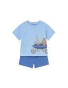 Mayoral Комплект тишърт и панталонки 1670 Син Regular Fit