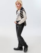 Mayoral Кожени панталони 7.508 Regular Fit