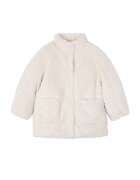 Mayoral Кожено палто 4441 Бежов Regular Fit