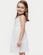 Mayoral Лятна рокля 3950 Бял Regular Fit