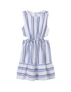Mayoral Лятна рокля 6982 Екрю Regular Fit