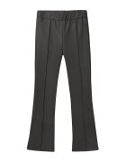 Mayoral Панталони от имитация на кожа 7757 Черен Regular Fit