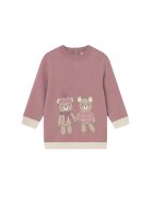 Mayoral Плетена рокля 2911 Розов Relaxed Fit