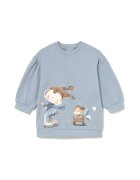 Mayoral Плетена рокля 2921 Син Regular Fit