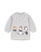 Mayoral Плетена рокля 2921 Сив Regular Fit