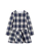Mayoral Плетена рокля 4921 Сив Regular Fit