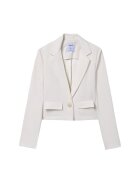 Mayoral Сако 6403 Бял Regular Fit